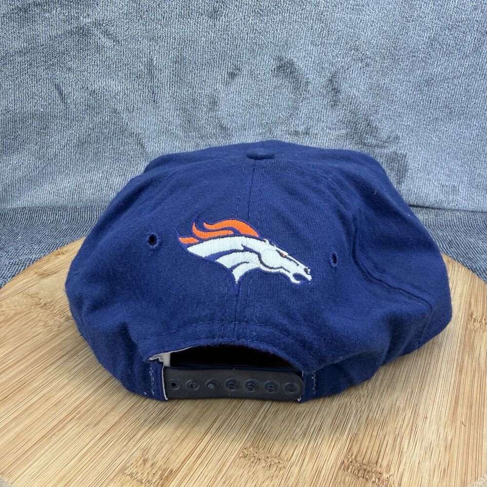 Denver Broncos Hat Cap SnapBack One Size NFL Mens Blue Orange New Era - Picture 6 of 13